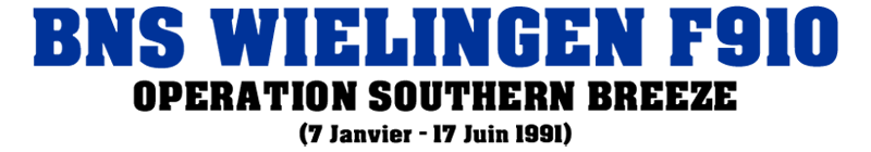 Belgian Navy Ship WIELINGEN F910 - Operation Southern Breeze